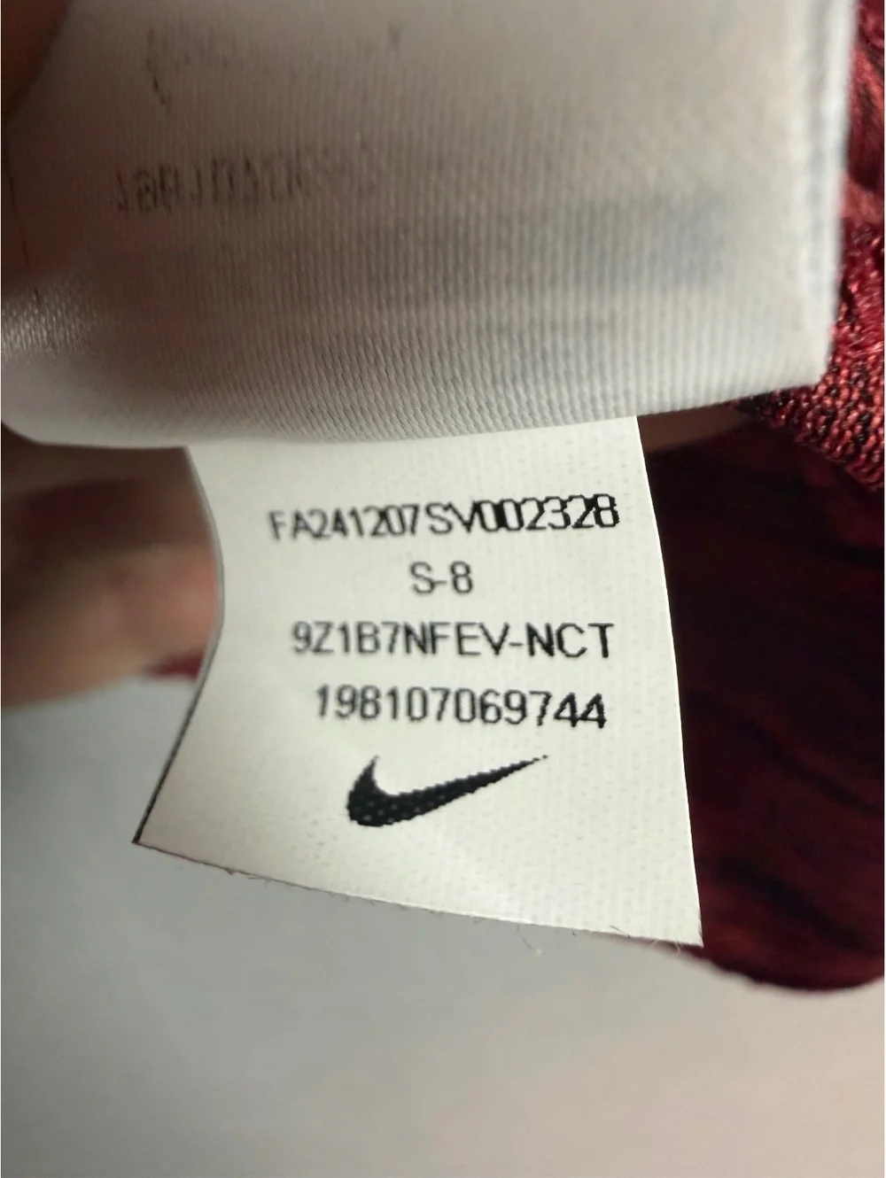 Nike Youth Atlanta Falcon Dri-FIT Football T-Shirt Heathered Red Size Youth S(8)